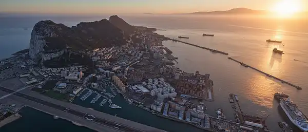 Frontera entre España y Gibraltar